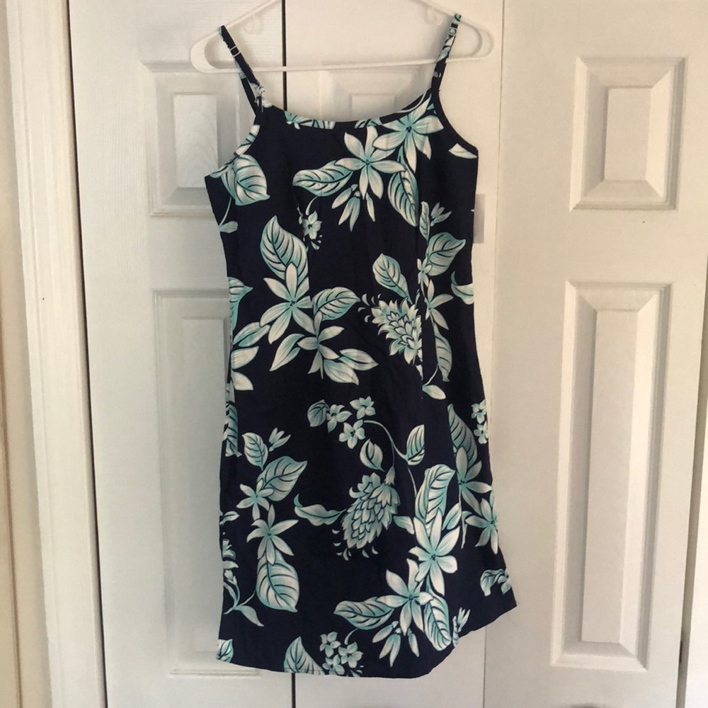 Hawaiian floral dress